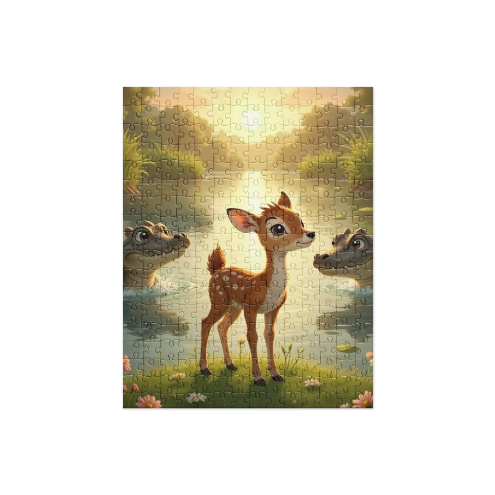 KANCIL THE CLEVER Jigsaw Puzzle 252 pieces.