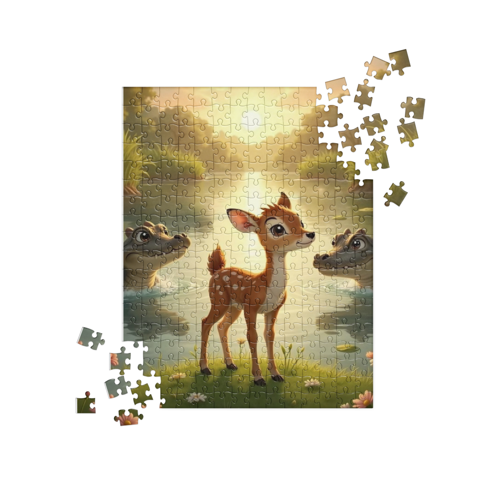 KANCIL THE CLEVER Jigsaw Puzzle 252 pieces.